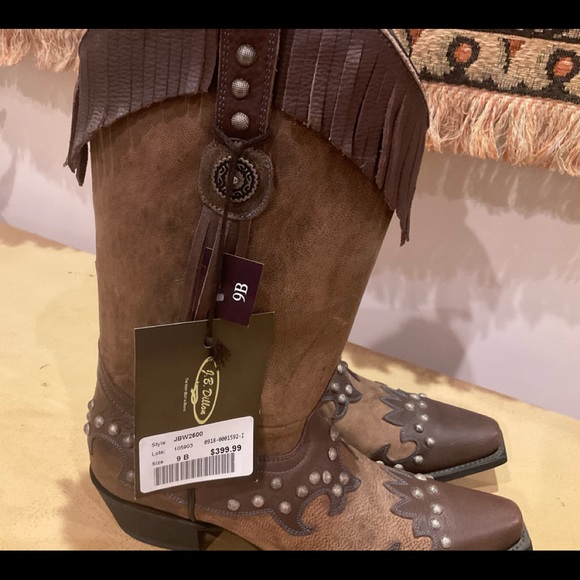 NWT J.B. Dillion Handcrafted Western Boots - Picture 2 of 11